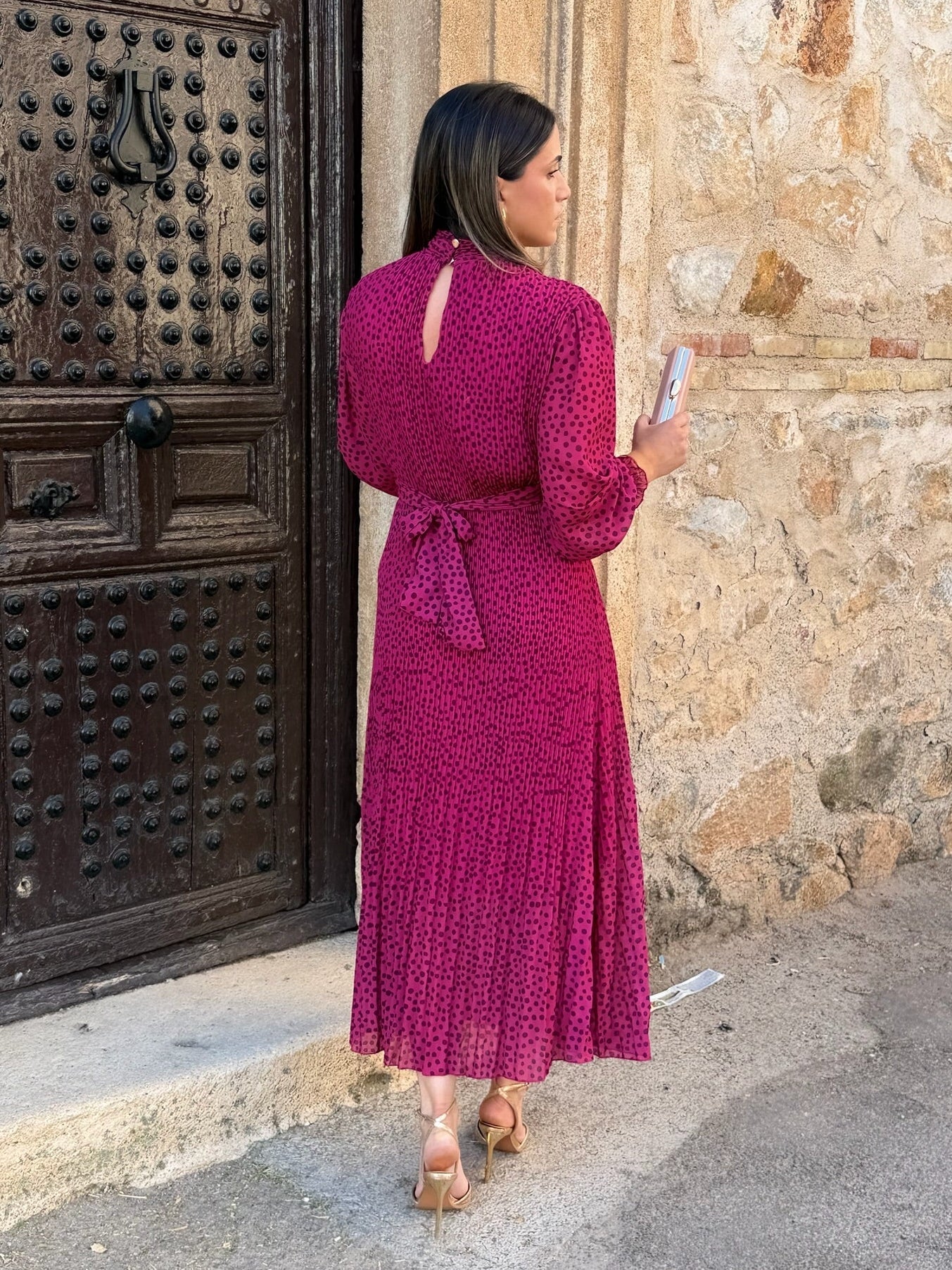 Vestido midi buganvilla  | Magnolia