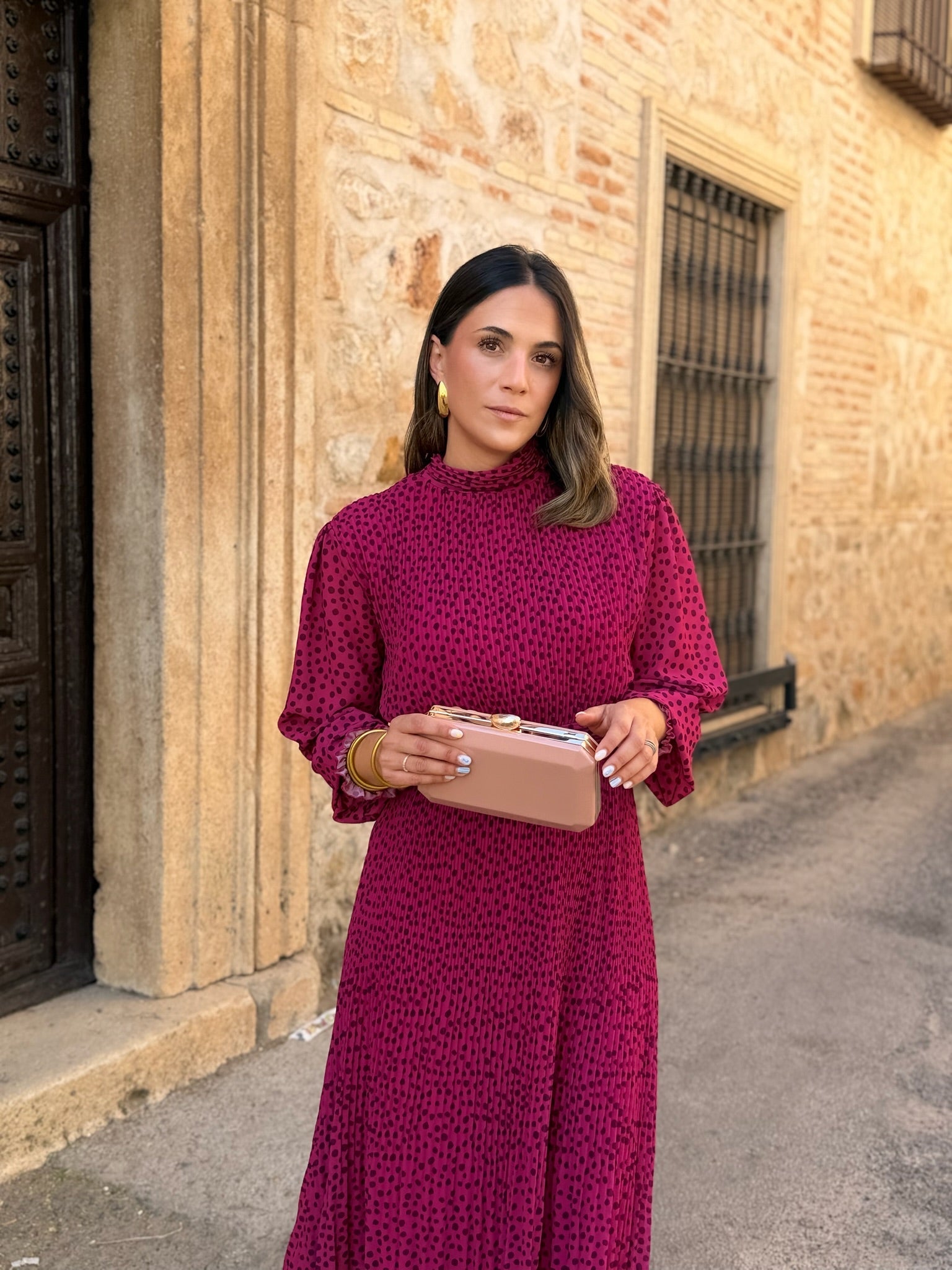 Vestido midi buganvilla  | Magnolia