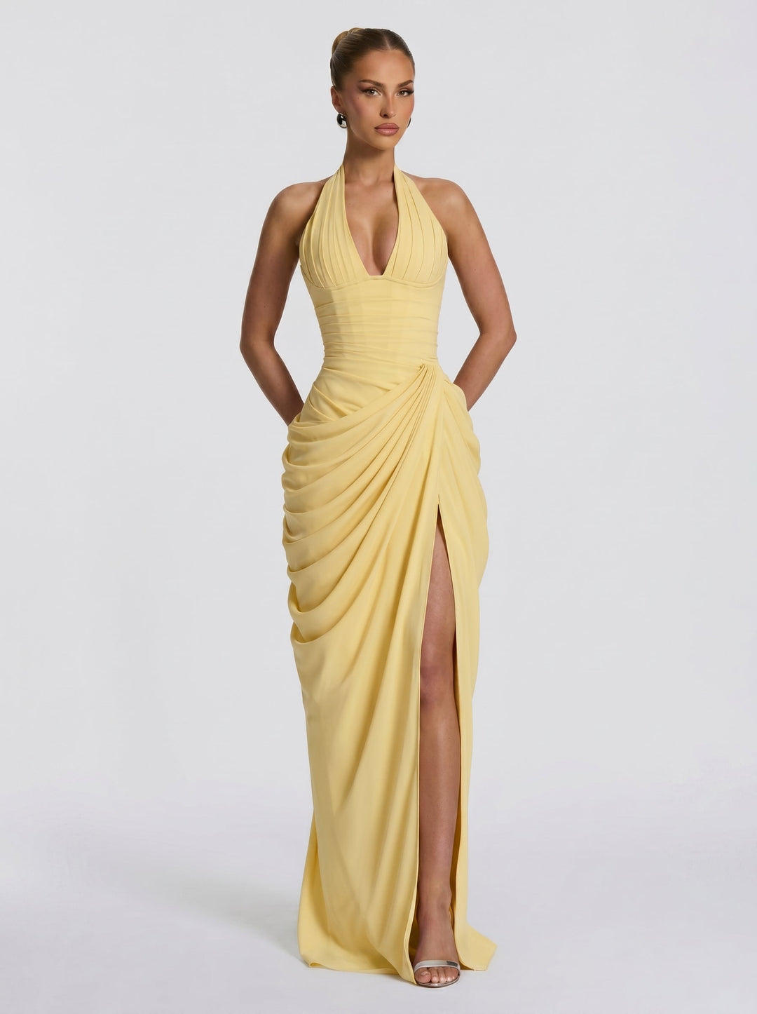 Anna™ - Vestido Maxi de Chifón