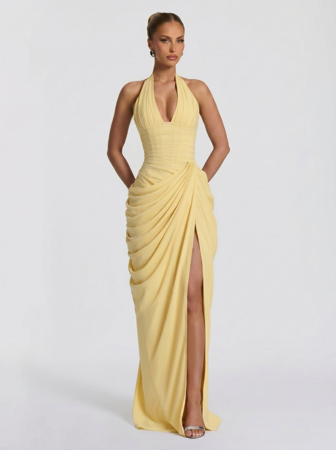 Anna™ - Vestido Maxi de Chifón