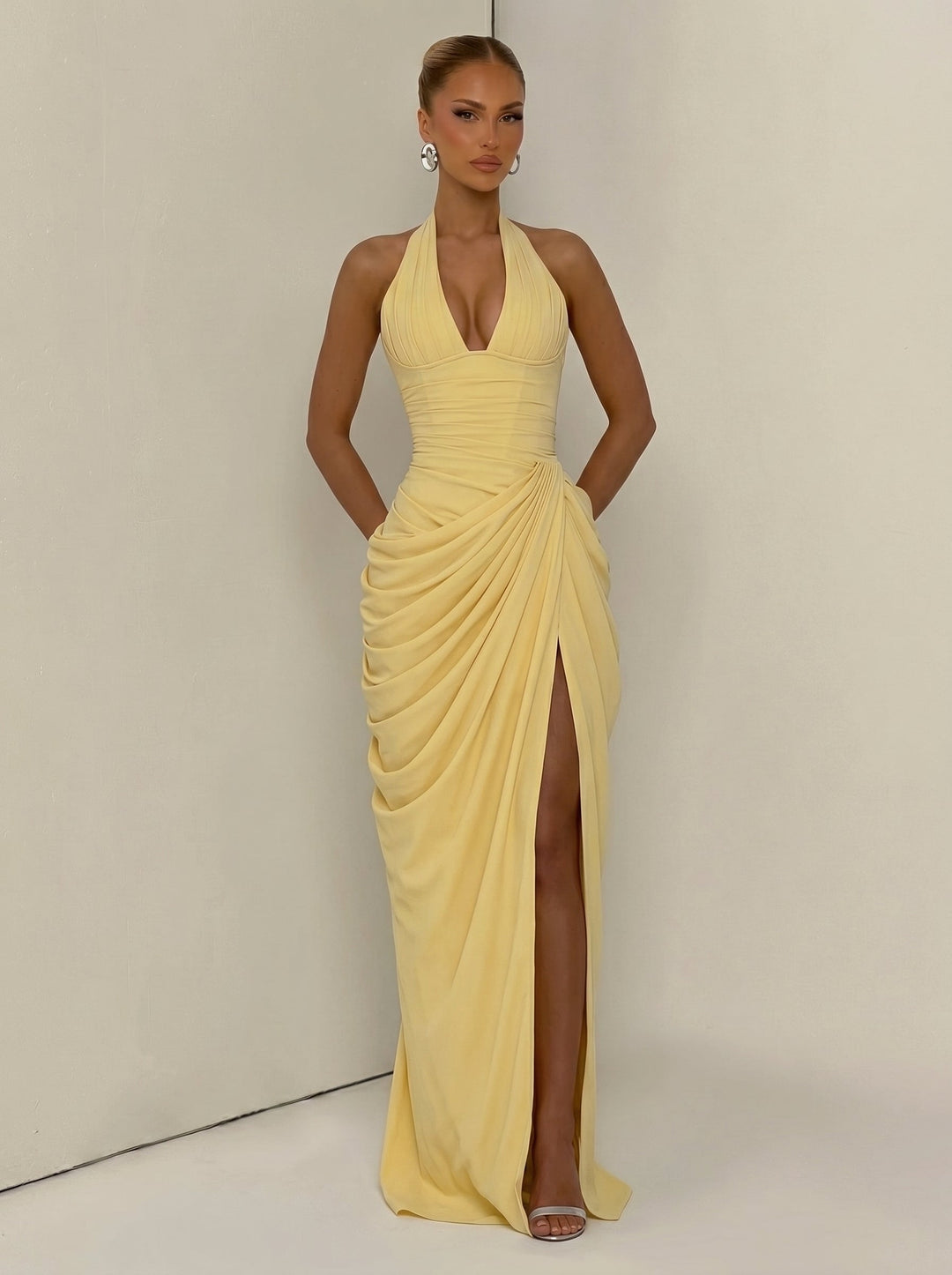 Anna™ - Vestido Maxi de Chifón