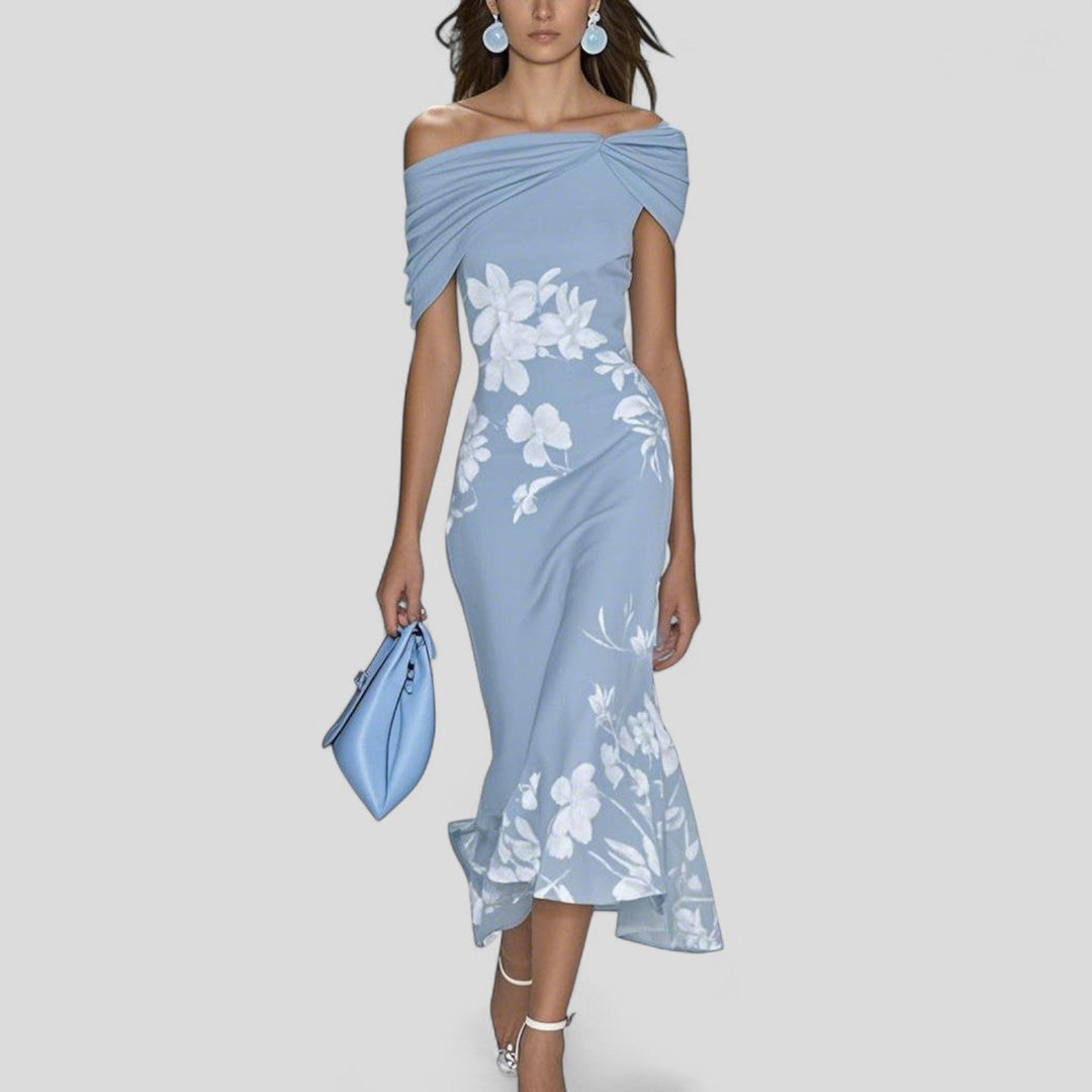 ISABRUNEL | Elegante vestido midi