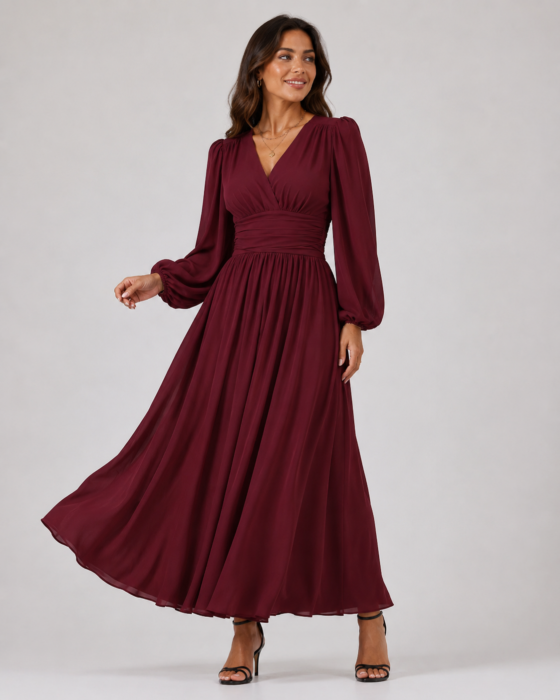 Emily Maxi Vestido