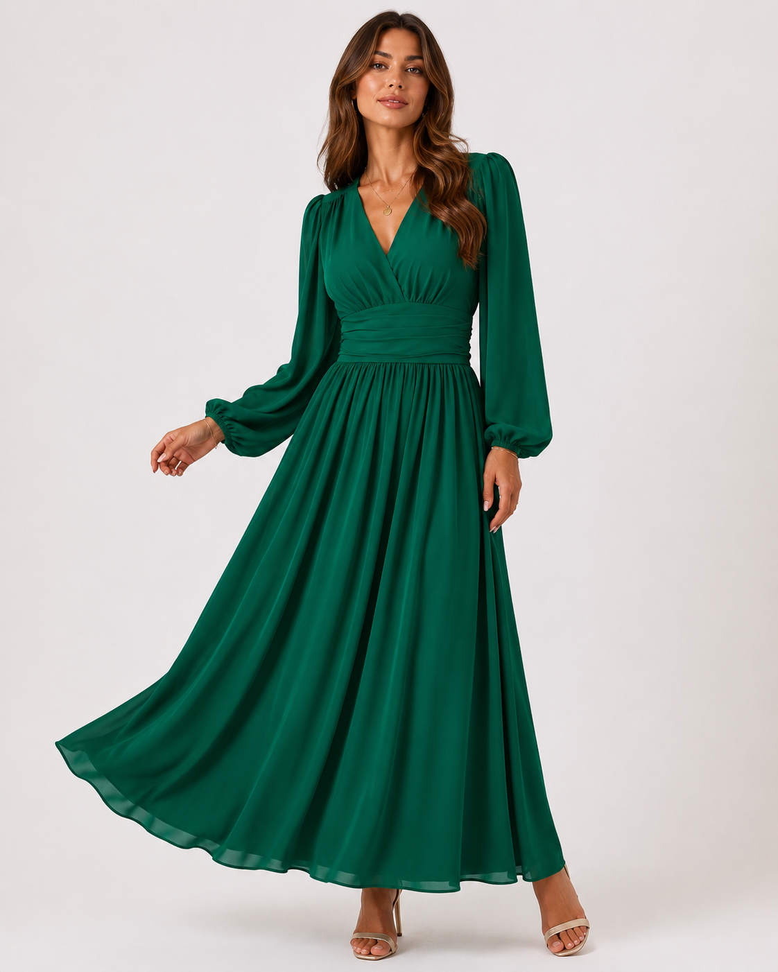 Emily Maxi Vestido