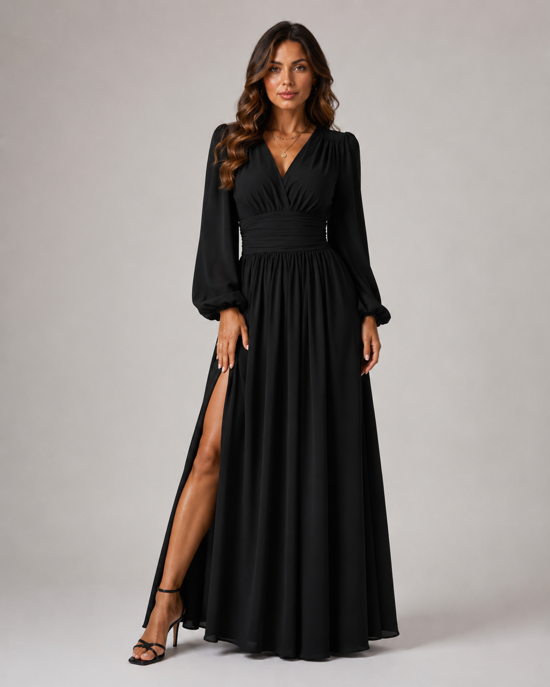 Emily Maxi Vestido
