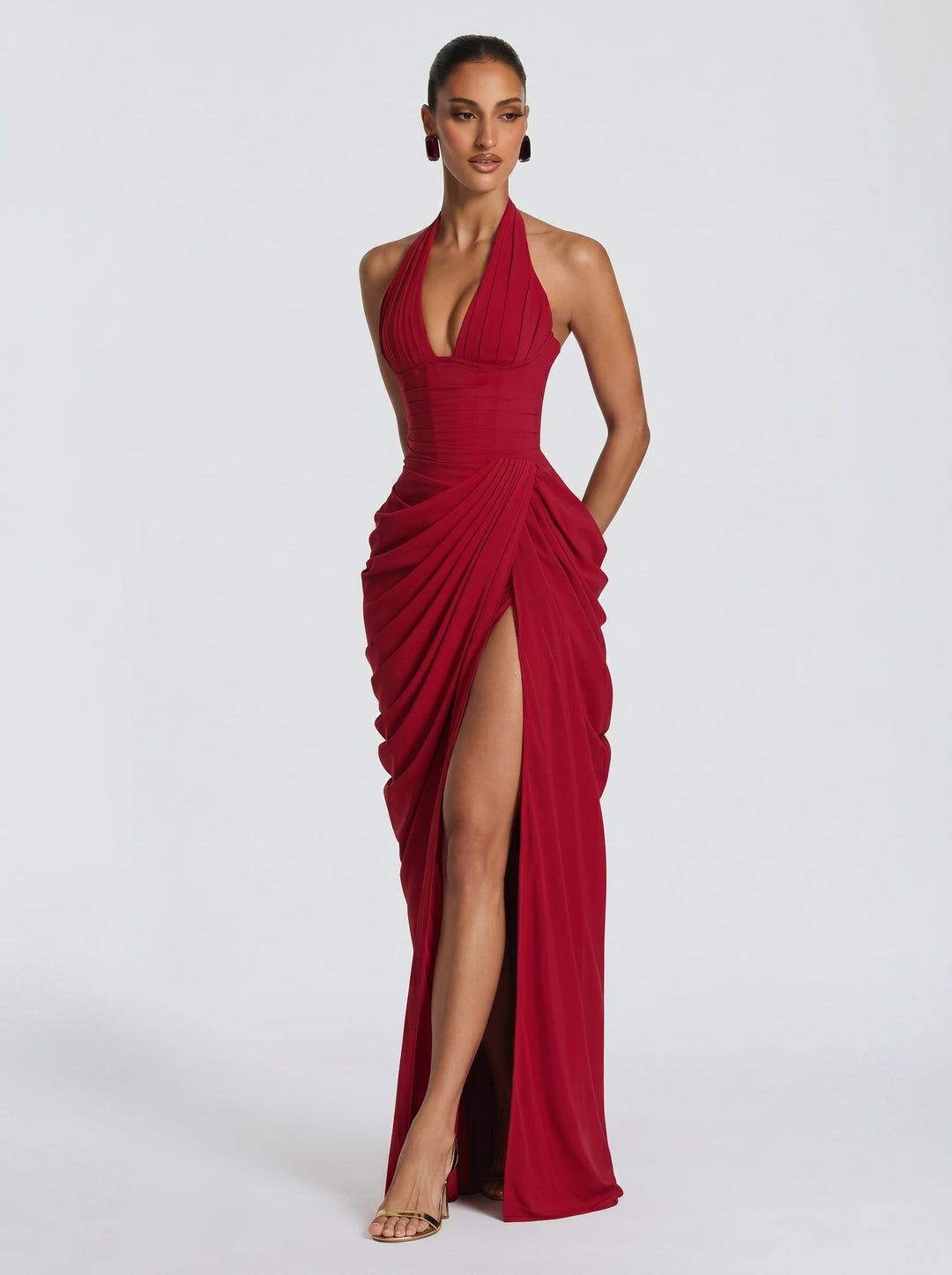 Anna™ - Vestido Maxi de Chifón